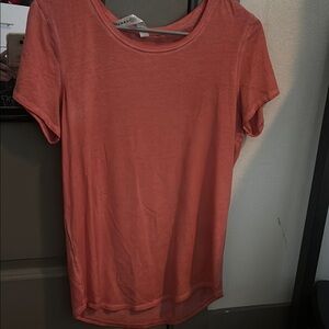 Orange Lululemon T-Shirt